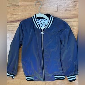 Lola + The Boys Girls Bomber Jacket